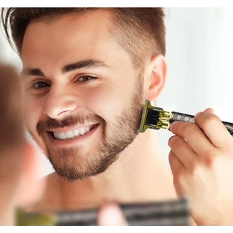 Ingrijire personala si Cosmetice - Aparate & accesorii ingrijire personala - Aparate de ras si tuns - Aparate de tuns - Masina de tuns par T lama Reincarcabila pentru barbati WS-T997 - Infinity.ro