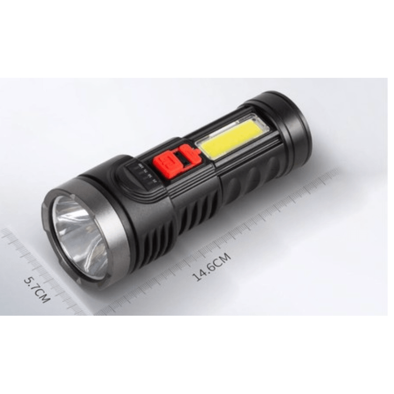 Casa si Gradina - Corpuri si surse de iluminat - Iluminat exterior - Lanterne - Lanterna de mana BL822 cu incarcare USB si indicator baterie - Infinity.ro