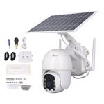 Casa si Gradina - Electrice - Smart Home - Camere de supraveghere - Camera de Supraveghere 4G cu Panou Solar PTZ Wifi 1080P - Infinity.ro