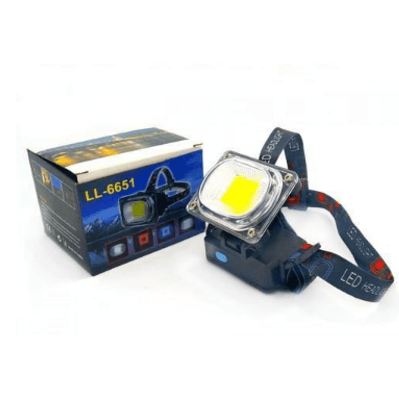 Casa si Gradina - Corpuri si surse de iluminat - Iluminat exterior - Lanterne - Lanterna de CAP LL-6651 Cu Led Mare 2,5cm Dreptunghiulara - Infinity.ro