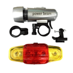 Casa si Gradina - Corpuri si surse de iluminat - Iluminat exterior - Lanterne - Set far si stop bicicleta XY 108 far tip lanterna detasabil stop in 2 culori - Infinity.ro