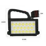 Casa si Gradina - Corpuri si surse de iluminat - Iluminat exterior - Lanterne - Lampa solara XG-152 de lucru 152 LED 6 moduri Iluminare cu stativ si lanterna - Infinity.ro