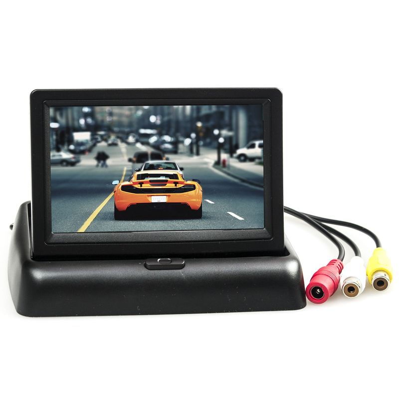 Auto si Moto - Electronice auto - Multimedia auto - Monitor Tft Pliabil LCD pentru Mersul cu Spatele - Infinity.ro