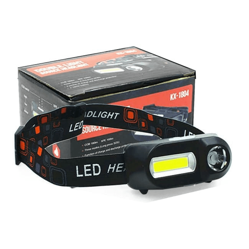 Casa si Gradina - Corpuri si surse de iluminat - Iluminat exterior - Lanterne - Lanterna Cap Led KX-1804 Cu 3 Setari de Lumina - Infinity.ro