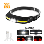 Casa si Gradina - Corpuri si surse de iluminat - Iluminat exterior - Lanterne - Lanterna de cap 5 moduri de functionare CH500 lumina alba si rosie incarcare USB 400lm - Infinity.ro