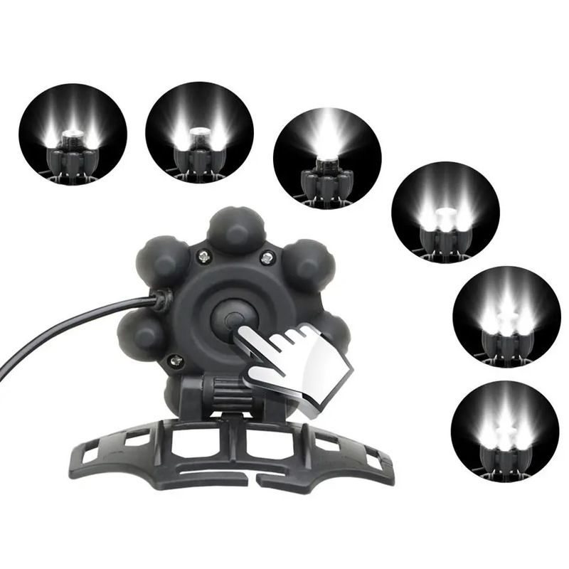 Casa si Gradina - Corpuri si surse de iluminat - Iluminat exterior - Lanterne - Lanterna Led de Cap Cu 8 Led-uri Si 6 Faze Lumina BL-T85-8 - Infinity.ro