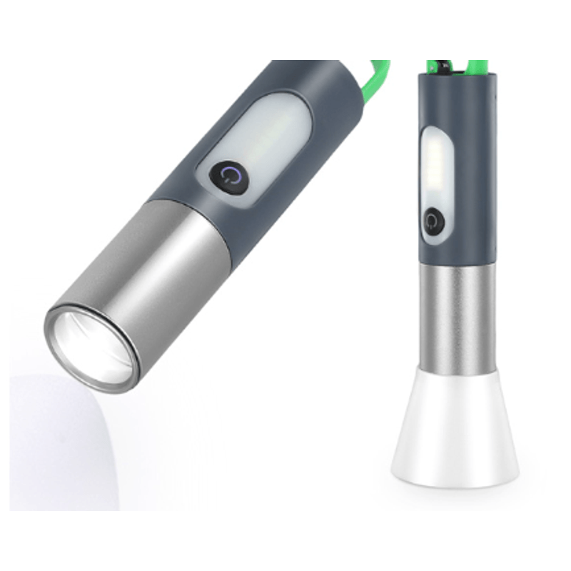 Casa si Gradina - Corpuri si surse de iluminat - Iluminat exterior - Lanterne - Lanterna de Camping 20cm cu Acumulator si Agatatoare Digital Thunder XST 836 - Infinity.ro