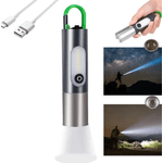 Casa si Gradina - Corpuri si surse de iluminat - Iluminat exterior - Lanterne - Lanterna de Camping 20cm cu Acumulator si Agatatoare Digital Thunder XST 836 - Infinity.ro