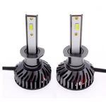 Auto si Moto - Electrice auto - Iluminare si semnalizare - Becuri auto - Set 2 becuri auto COB H1, 100W, lumina alb-rece, 12000 lumeni - Infinity.ro
