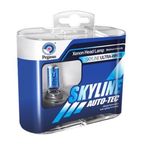Auto si Moto - Electrice auto - Iluminare si semnalizare - Kituri xenon - Set 2 becuri Pegasus H7 Skyline Xenon Look auto-tec halogen putere 55W 1500 lumeni temperatura 5000K - Infinity.ro