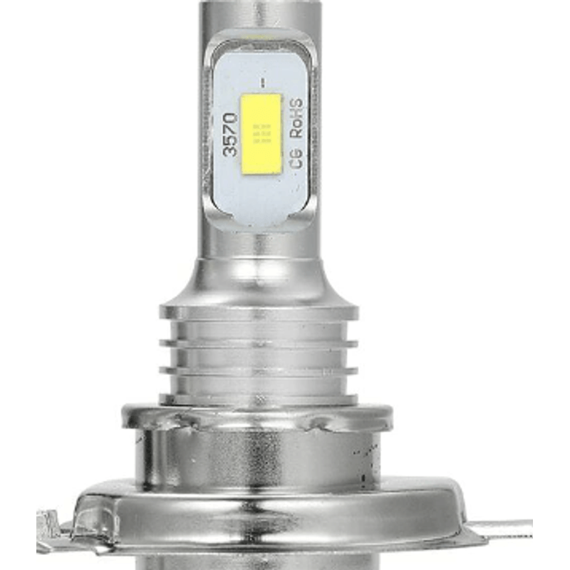 Auto si Moto - Electrice auto - Iluminare si semnalizare - Becuri auto - Set 2 becuri auto LED H7 3570 7000LM 2SMD temperatura culoare 6000K putere 80W - Infinity.ro