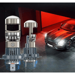 Auto si Moto - Electrice auto - Iluminare si semnalizare - Becuri auto - Set 2 Becuri auto LED K88 H7 280W/set cu lupa 28000lm - Infinity.ro