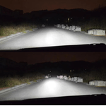 Auto si Moto - Electrice auto - Iluminare si semnalizare - Becuri auto - Set 2 becuri auto H4 cu 42 LED SMD 120W 6000k 12/80V doua faze lupa - Infinity.ro