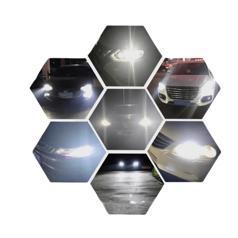 Auto si Moto - Electrice auto - Iluminare si semnalizare - Becuri auto - Set 2 becuri auto H4 cu 42 LED SMD 120W 6000k 12/80V doua faze lupa - Infinity.ro