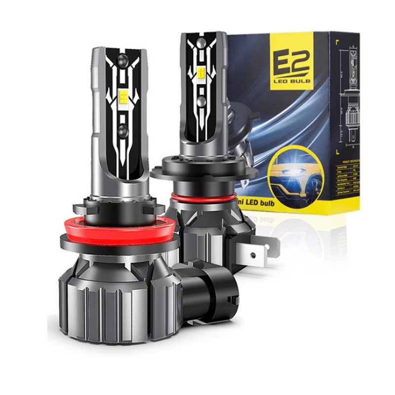 Auto si Moto - Electrice auto - Iluminare si semnalizare - Becuri auto - Set 2 Becuri LED auto E2 H7 100W 15000 lumeni - Infinity.ro