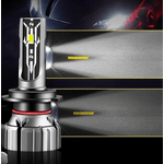 Auto si Moto - Electrice auto - Iluminare si semnalizare - Becuri auto - Set 2 Becuri LED auto E2 H7 100W 15000 lumeni - Infinity.ro