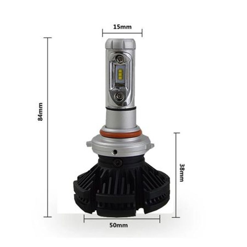 Auto si Moto - Electrice auto - Iluminare si semnalizare - Becuri auto - Set 2 becuri led auto X3 H1 putere 50W 6000 lumeni - Infinity.ro