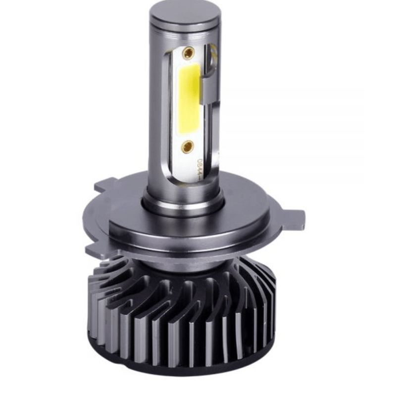 Auto si Moto - Electrice auto - Iluminare si semnalizare - Becuri auto - Set 2 becuri LED auto F2 H4 putere 100W temperatura 6000K lumina alba rece XL - Infinity.ro