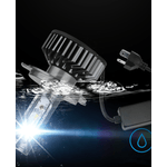 Auto si Moto - Electrice auto - Iluminare si semnalizare - Becuri auto - Set 2 becuri LED auto F2 H4 putere 100W temperatura 6000K lumina alba rece XL - Infinity.ro