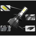 Auto si Moto - Electrice auto - Iluminare si semnalizare - Becuri auto - Set 2 becuri LED auto F2 H1 putere 100W temperatura 6000K lumina alba rece 12000 lumeni XL - Infinity.ro