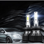 Auto si Moto - Electrice auto - Iluminare si semnalizare - Becuri auto - Set 2 becuri LED auto F2 H1 putere 100W temperatura 6000K lumina alba rece 12000 lumeni XL - Infinity.ro