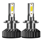 Auto si Moto - Electrice auto - Iluminare si semnalizare - Becuri auto - Set 2 becuri LED auto F2 H7 putere 100W temperatura 6000K 12000 lm lumina alba rece XL - Infinity.ro