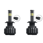 Auto si Moto - Electrice auto - Iluminare si semnalizare - Becuri auto - Set 2 Becuri H7 Led Auto X9 putere 60W temperatura 5500K 8000 lumeni/set - Infinity.ro