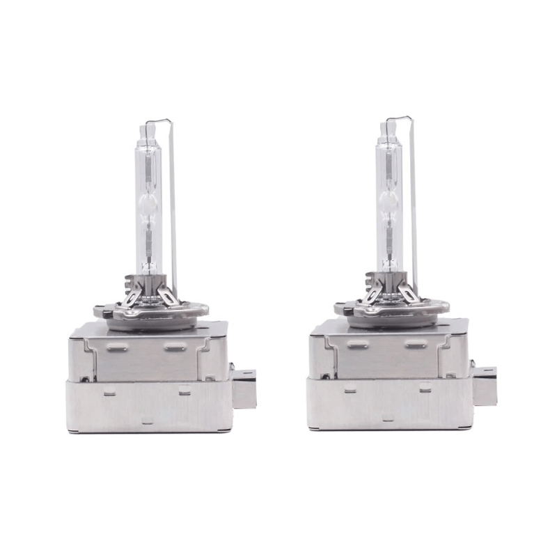 Auto si Moto - Electrice auto - Iluminare si semnalizare - Becuri auto - Set 2 Becuri D1S Complet Metal 6000K Super Vision - Infinity.ro