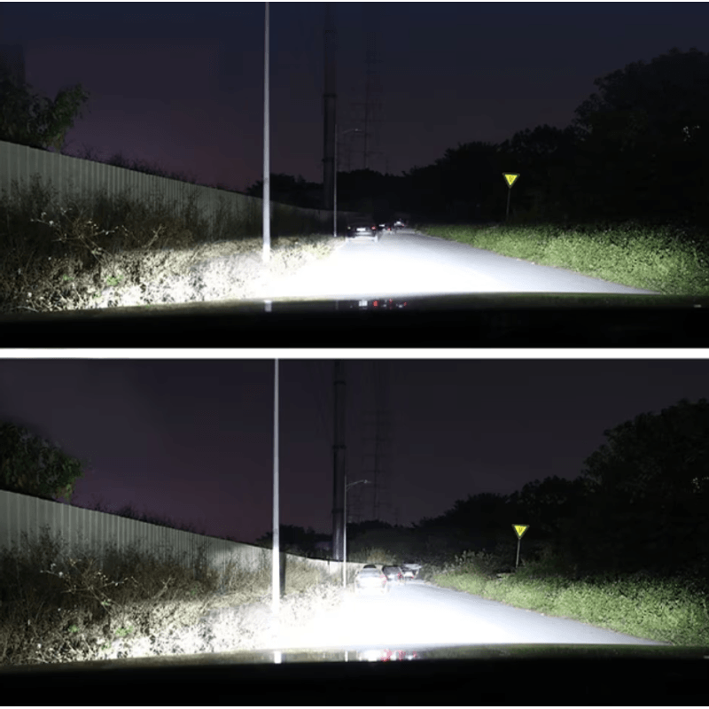 Auto si Moto - Electrice auto - Iluminare si semnalizare - Becuri auto - Set 2 becuri auto LED H7 V88S putere 380W lumina 6000K canbus 18000lm - Infinity.ro