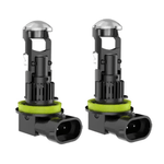 Auto si Moto - Electrice auto - Iluminare si semnalizare - Becuri auto - Set 2 Becuri auto LED K88 H11 canbus 280W/set cu lupa 28000lm - Infinity.ro