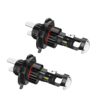 Auto si Moto - Electrice auto - Iluminare si semnalizare - Becuri auto - Set 2 becuri led cu lupa pro H4 LED K88 280w 12V 6500k 28000 LM - Infinity.ro