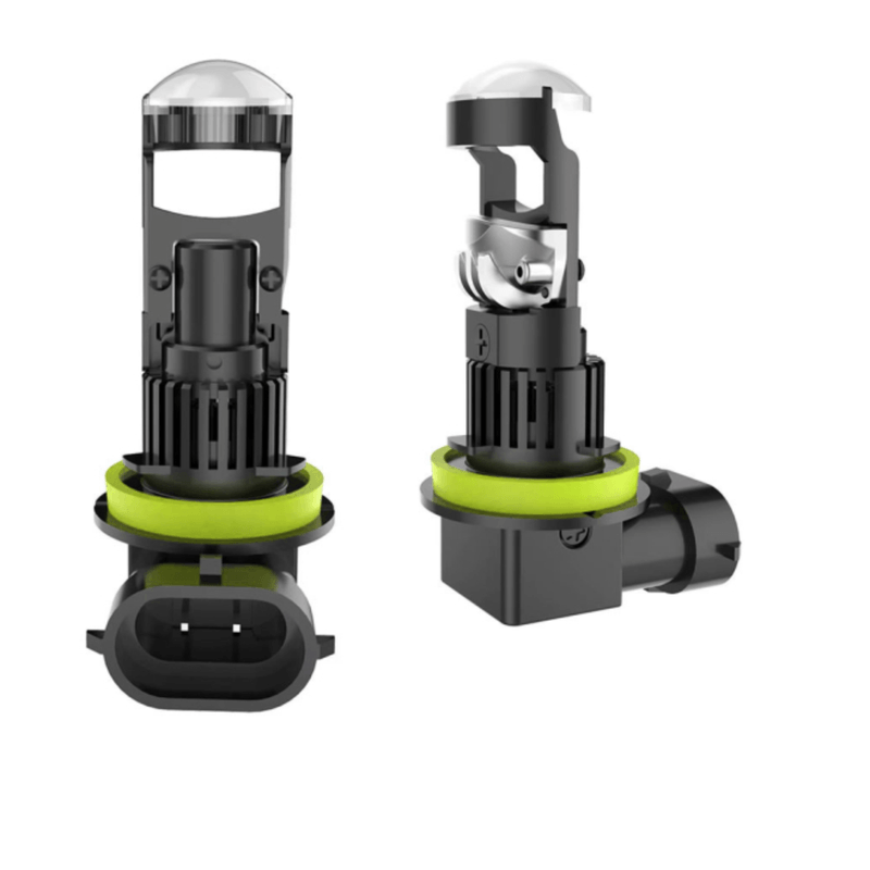 Auto si Moto - Electrice auto - Iluminare si semnalizare - Becuri auto - Set 2 Becuri auto LED K88 H11 canbus 280W/set cu lupa 28000lm - Infinity.ro