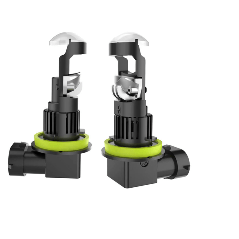 Auto si Moto - Electrice auto - Iluminare si semnalizare - Becuri auto - Set 2 Becuri auto LED K88 H11 canbus 280W/set cu lupa 28000lm - Infinity.ro