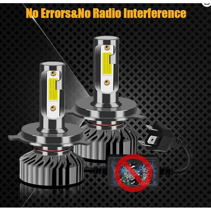 Auto si Moto - Electrice auto - Iluminare si semnalizare - Becuri auto - Set 2 Becuri cu Led H7 Auto F2 putere 100W temperatura 6000K 10000 Lumeni - Infinity.ro