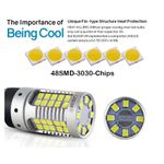 Auto si Moto - Electrice auto - Iluminare si semnalizare - Becuri auto - Set 2 Becuri Canbus Marsarier 1156 Alb 2000 Lm 21W/bec T15 - Infinity.ro