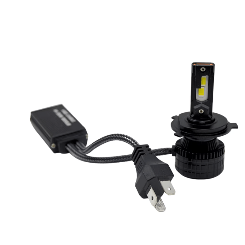 Auto si Moto - Electrice auto - Iluminare si semnalizare - Becuri auto - Set 2 becuri auto LED H1 V88S putere 380W lumina 6000K canbus 18000lm - Infinity.ro