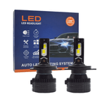 Auto si Moto - Electrice auto - Iluminare si semnalizare - Becuri auto - Set 2 becuri auto LED H1 V88S putere 380W lumina 6000K canbus 18000lm - Infinity.ro