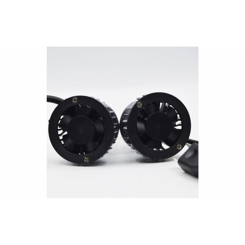Auto si Moto - Electrice auto - Iluminare si semnalizare - Becuri auto - Set 2 becuri LED H4 auto cu doua faze F2 H4 putere 100W - Infinity.ro