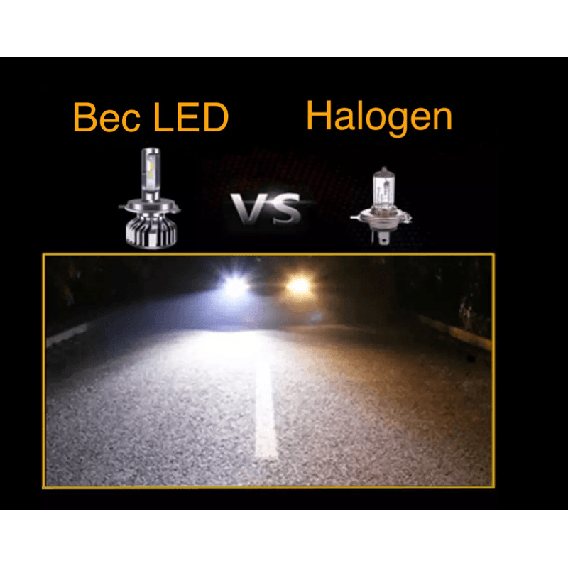 Auto si Moto - Electrice auto - Iluminare si semnalizare - Becuri auto - Set 2 becuri LED H11 F2 COB Canbus, 100W, lumina alb-rece, 12.000 lumeni - Infinity.ro