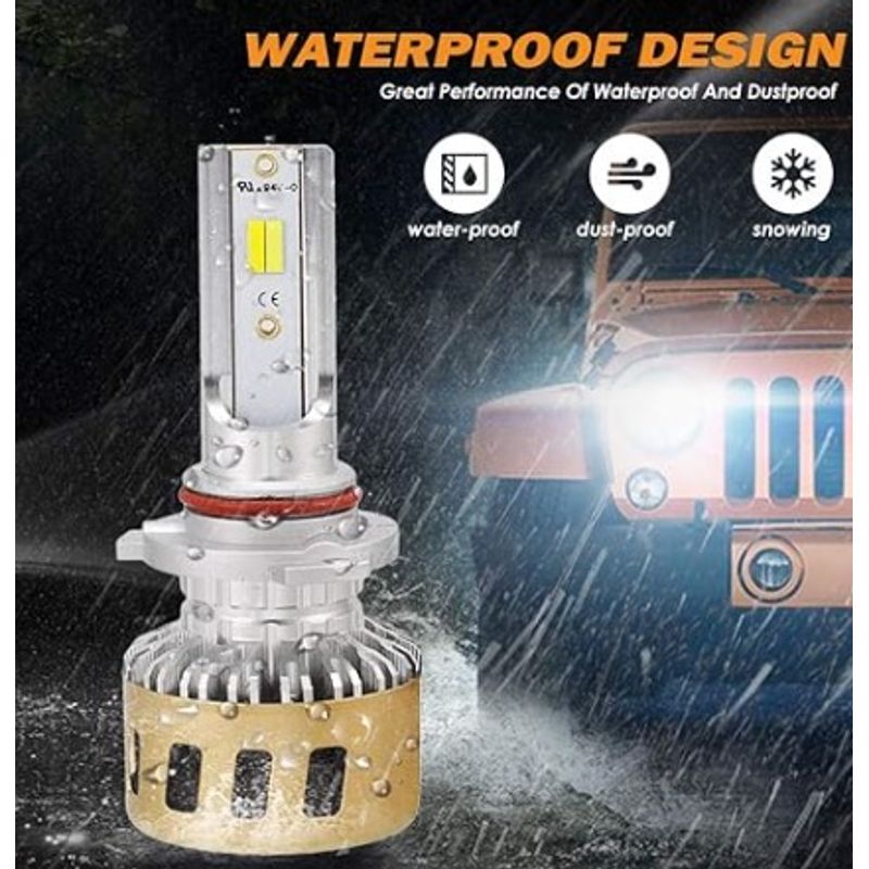 Auto si Moto - Electrice auto - Iluminare si semnalizare - Kituri xenon - Set 2 Becuri Led H3 cu 3 Nuante De Culori (galben, alb, xenon) - Infinity.ro