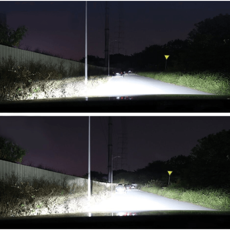 Auto si Moto - Electrice auto - Iluminare si semnalizare - Becuri auto - Set 2 becuri auto LED H7 V88S putere 380W lumina 6000K canbus 18000lm - Infinity.ro