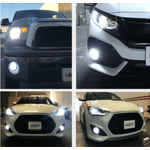 Auto si Moto - Electrice auto - Iluminare si semnalizare - Becuri auto - Set 2 becuri auto LED H7 V88S putere 380W lumina 6000K canbus 18000lm - Infinity.ro