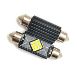 Auto si Moto - Electrice auto - Iluminare si semnalizare - Becuri auto - Set 2 Becuri Auto LED Canbus Interior 31 mm Alb - Infinity.ro