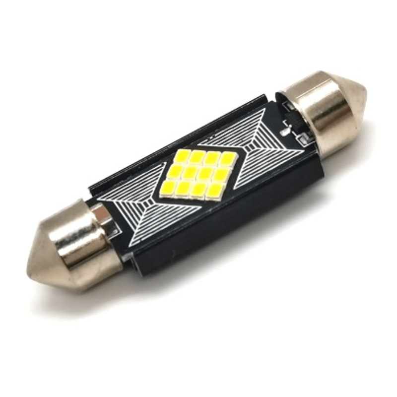 Auto si Moto - Electrice auto - Iluminare si semnalizare - Becuri auto - Set 2 Becuri Auto LED Canbus Interior 31 mm Alb - Infinity.ro