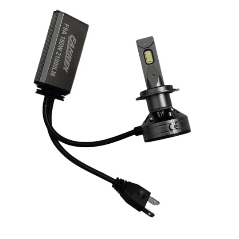 Auto si Moto - Electrice auto - Iluminare si semnalizare - Becuri auto - Set 2 becuri auto F9A LED H7 Canbus 150W 6000K 11000Lm 12V fara eroare - Infinity.ro