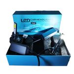 Auto si Moto - Electrice auto - Iluminare si semnalizare - Becuri auto - Set 2 Becuri Led H1 F2 COB Canbus 100W Lumina Alb-Rece 12.000 Lumeni - Infinity.ro