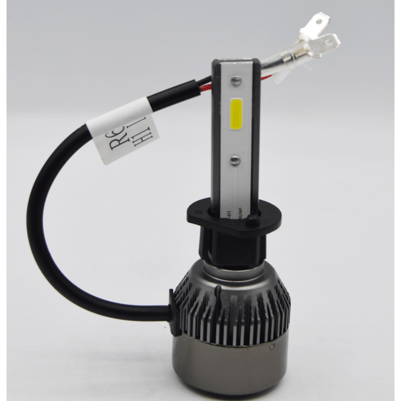 Auto si Moto - Electrice auto - Iluminare si semnalizare - Becuri auto - Set 2 becuri LED auto R6 H1 50W 6000k - Infinity.ro
