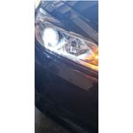 Auto si Moto - Electrice auto - Iluminare si semnalizare - Becuri auto - Set 2 Becuri Led H1 F2 COB Canbus 100W Lumina Alb-Rece 12.000 Lumeni - Infinity.ro