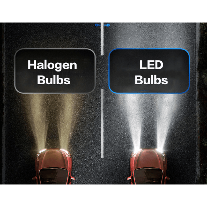 Auto si Moto - Electrice auto - Iluminare si semnalizare - Becuri auto - Set 2 Becuri Led H1 F2 COB Canbus 100W Lumina Alb-Rece 12.000 Lumeni - Infinity.ro