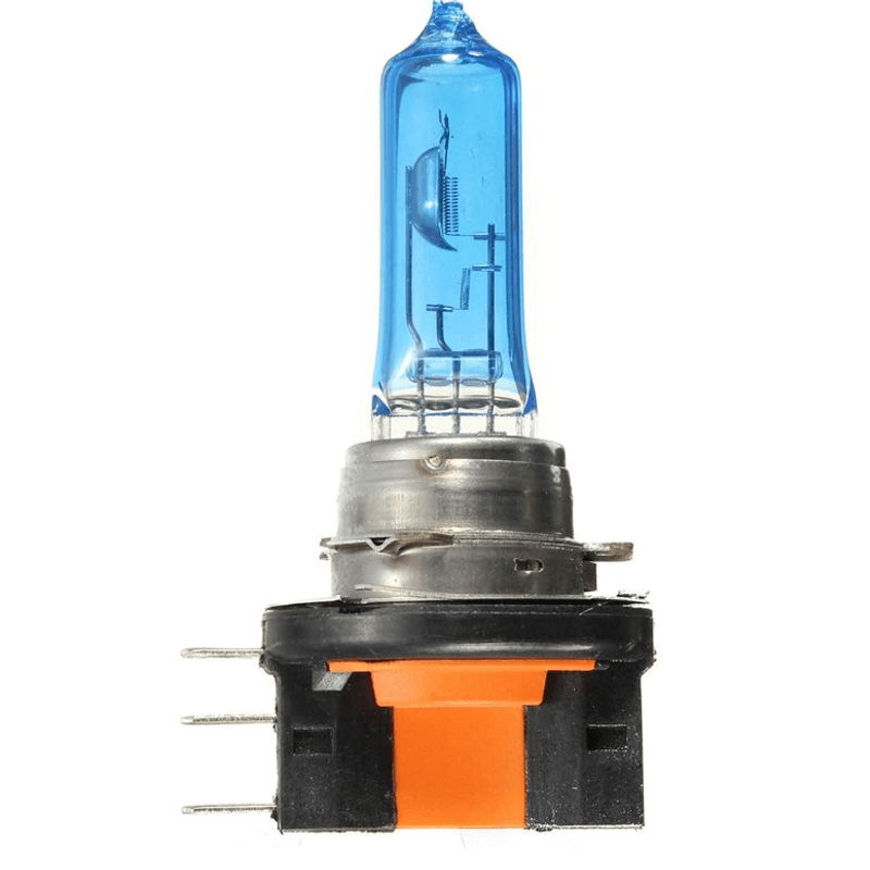 Auto si Moto - Electrice auto - Iluminare si semnalizare - Becuri auto - Set 2 becuri auto cu halogen H15 12V putere 15/55W Super White - Infinity.ro